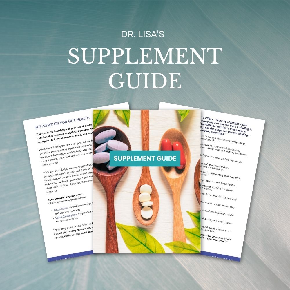 Dr. Lisa's Free Supplement Guide for Health Download